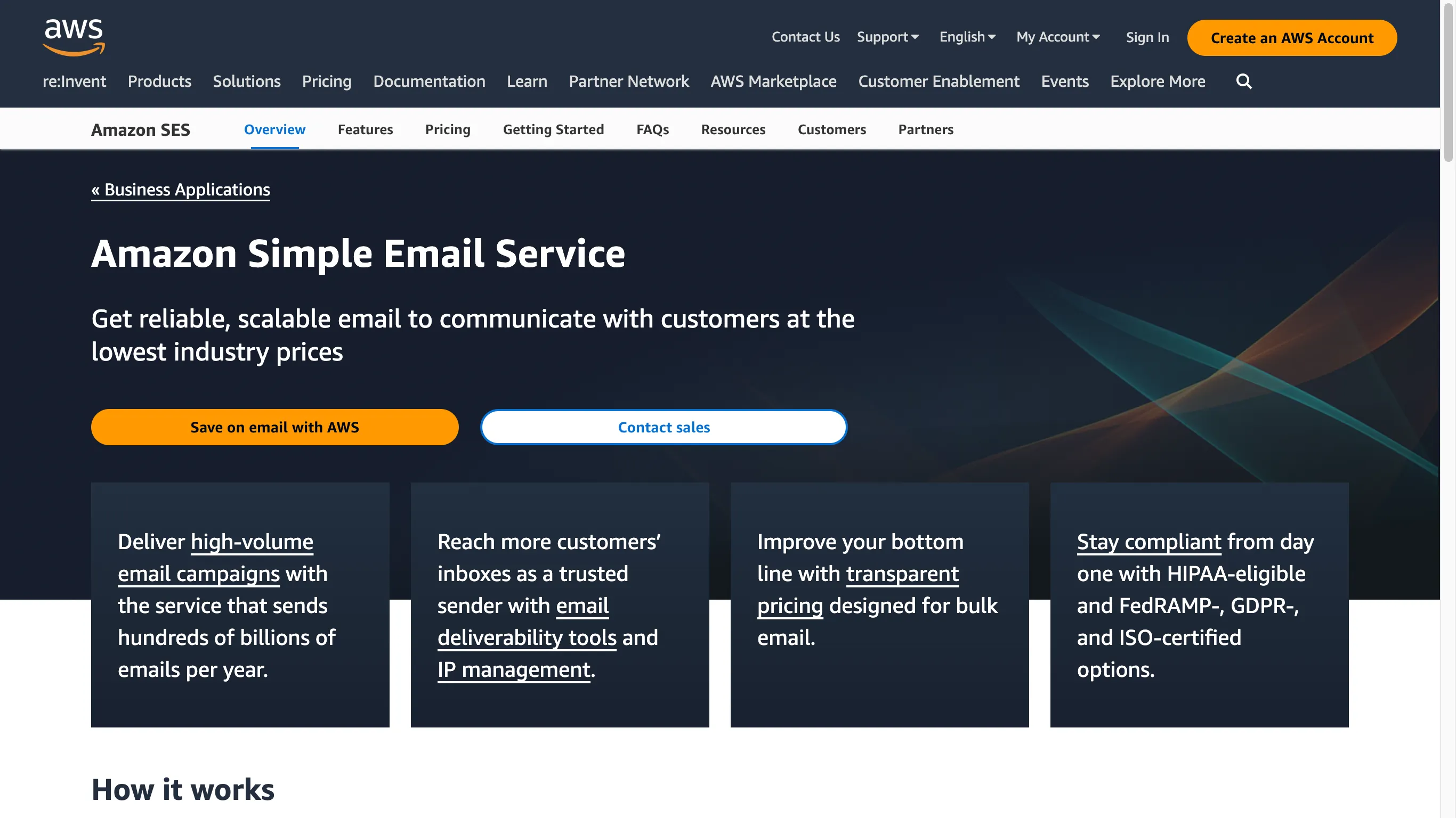 Amazon Simple Email Service (SES) คือบริการอีเมล แหล่งปิด