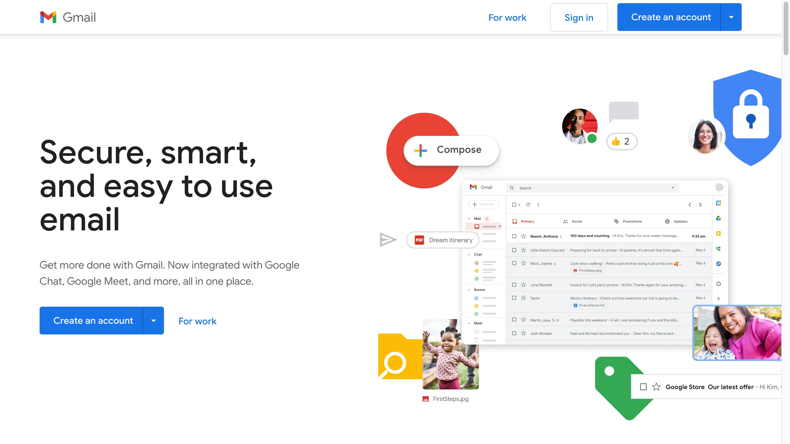 Gmail คือบริการอีเมล แหล่งปิด
