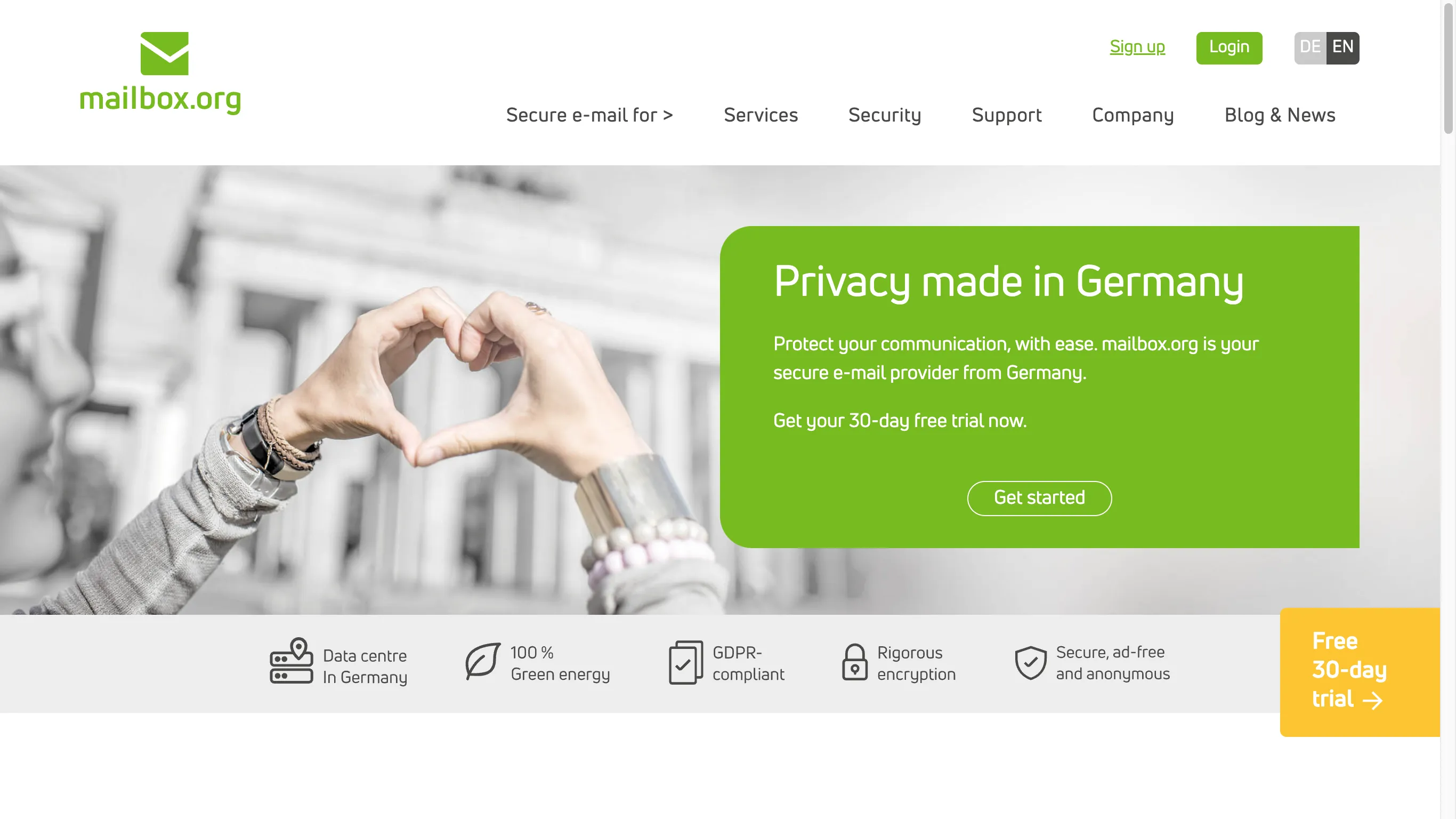 mailbox.org คือบริการอีเมล แหล่งปิด