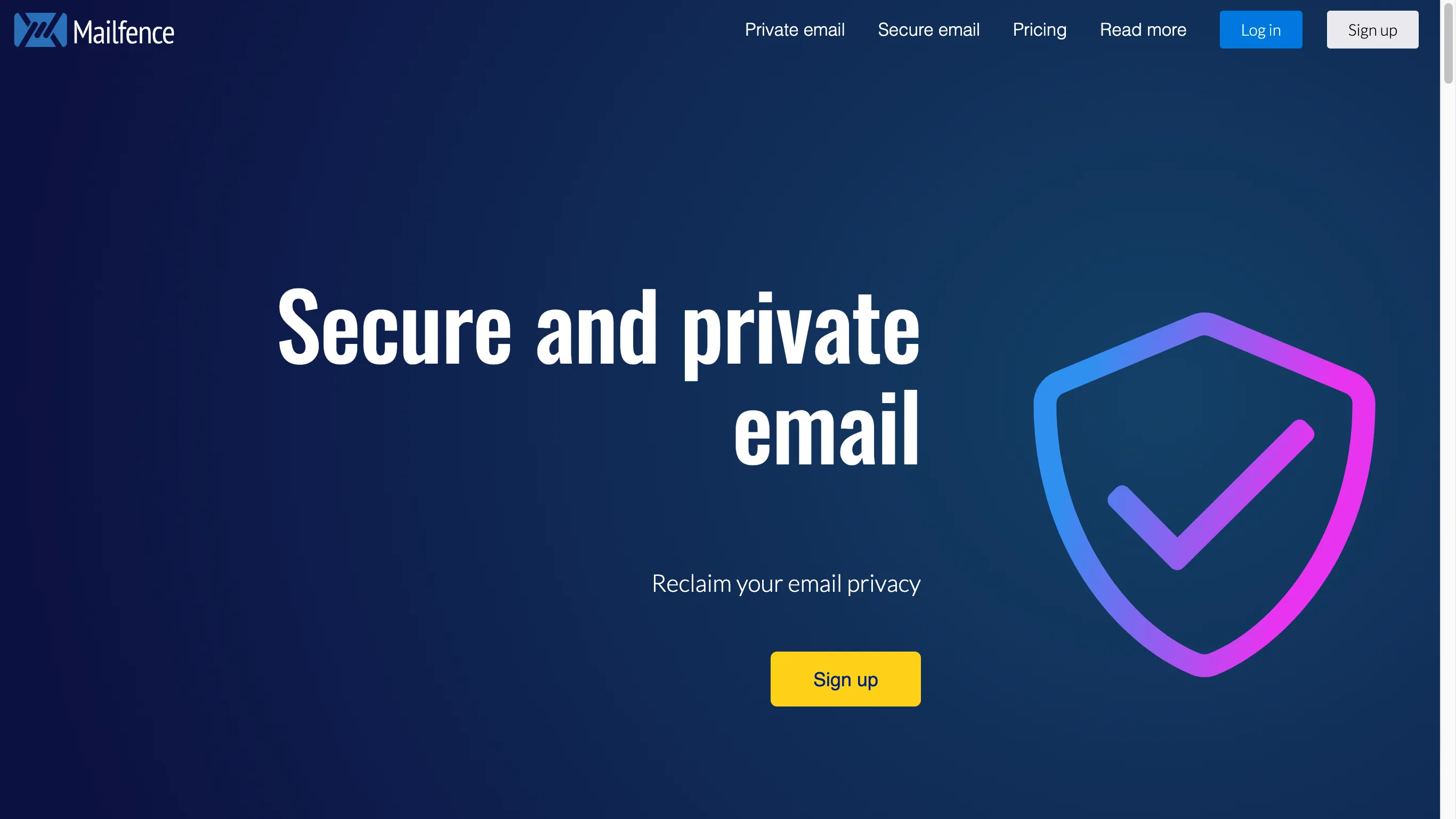 Mailfence คือบริการอีเมล แหล่งปิด