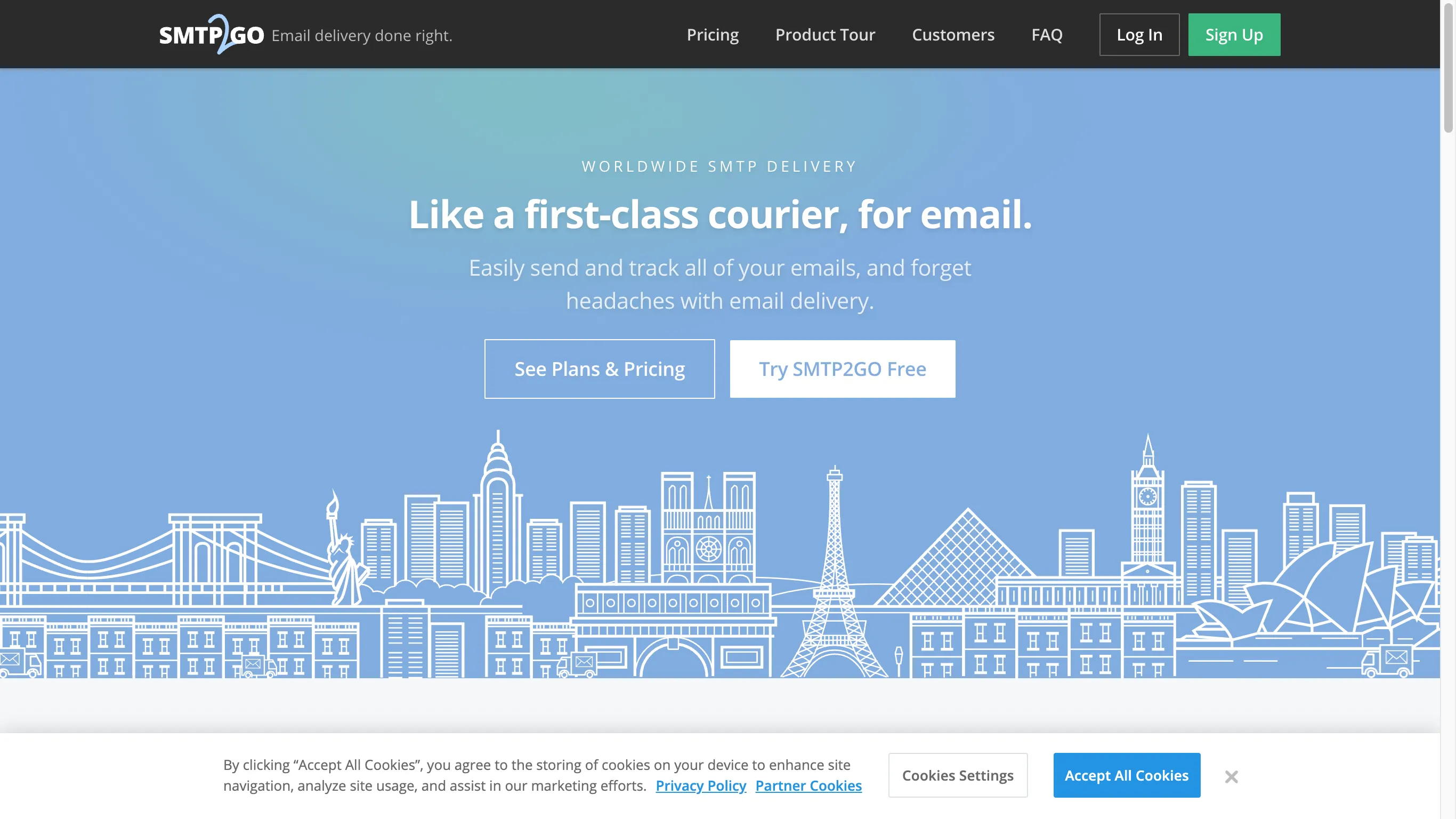 SMTP2GO คือบริการอีเมล แหล่งปิด