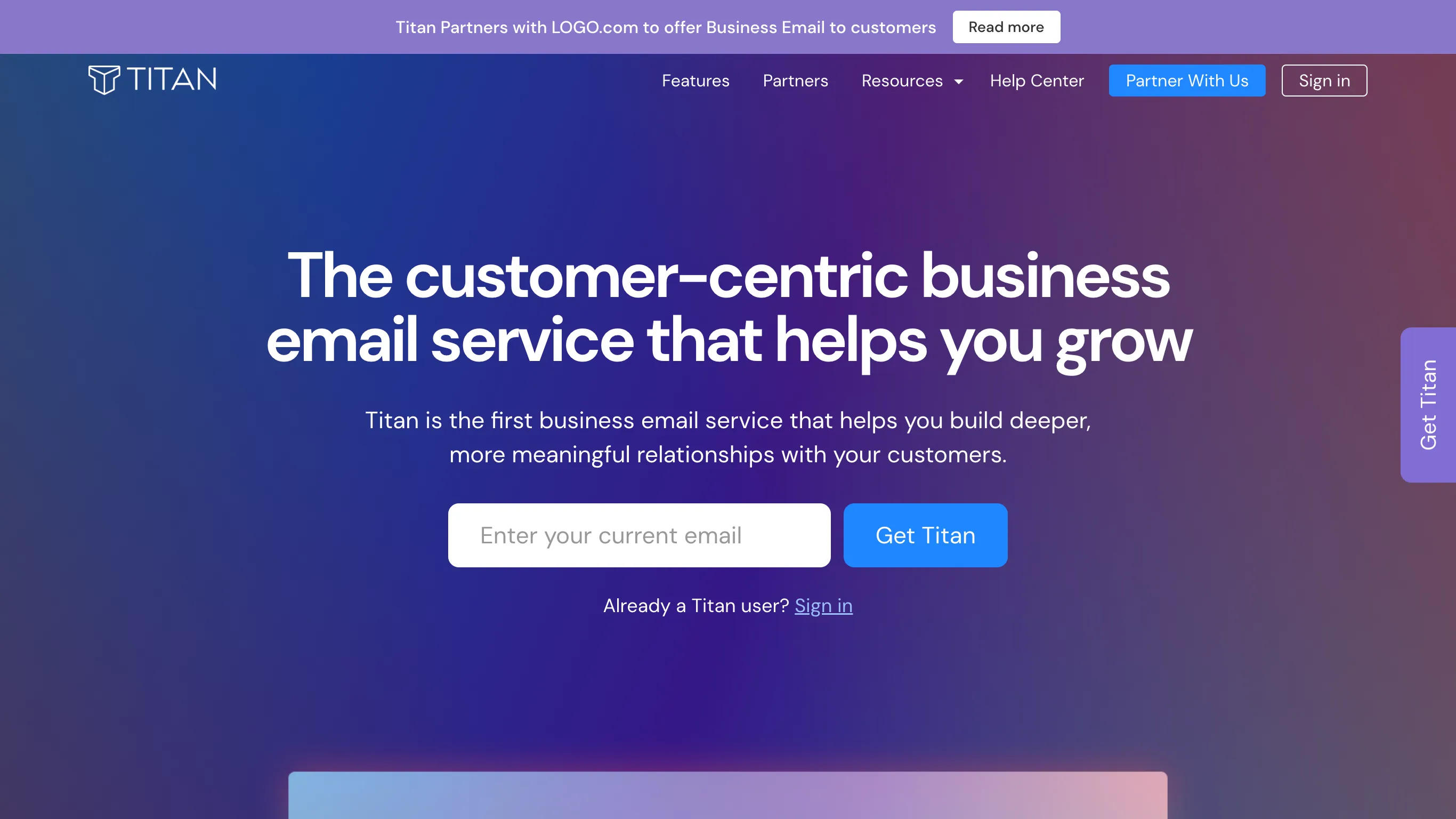 Titan คือบริการอีเมล แหล่งปิด